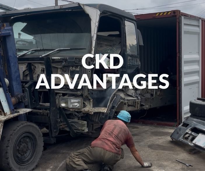 CKD Service for Trucks and Cars: The Container Advantage